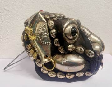 Asiatischer Affenkopf für magische Zeremonien